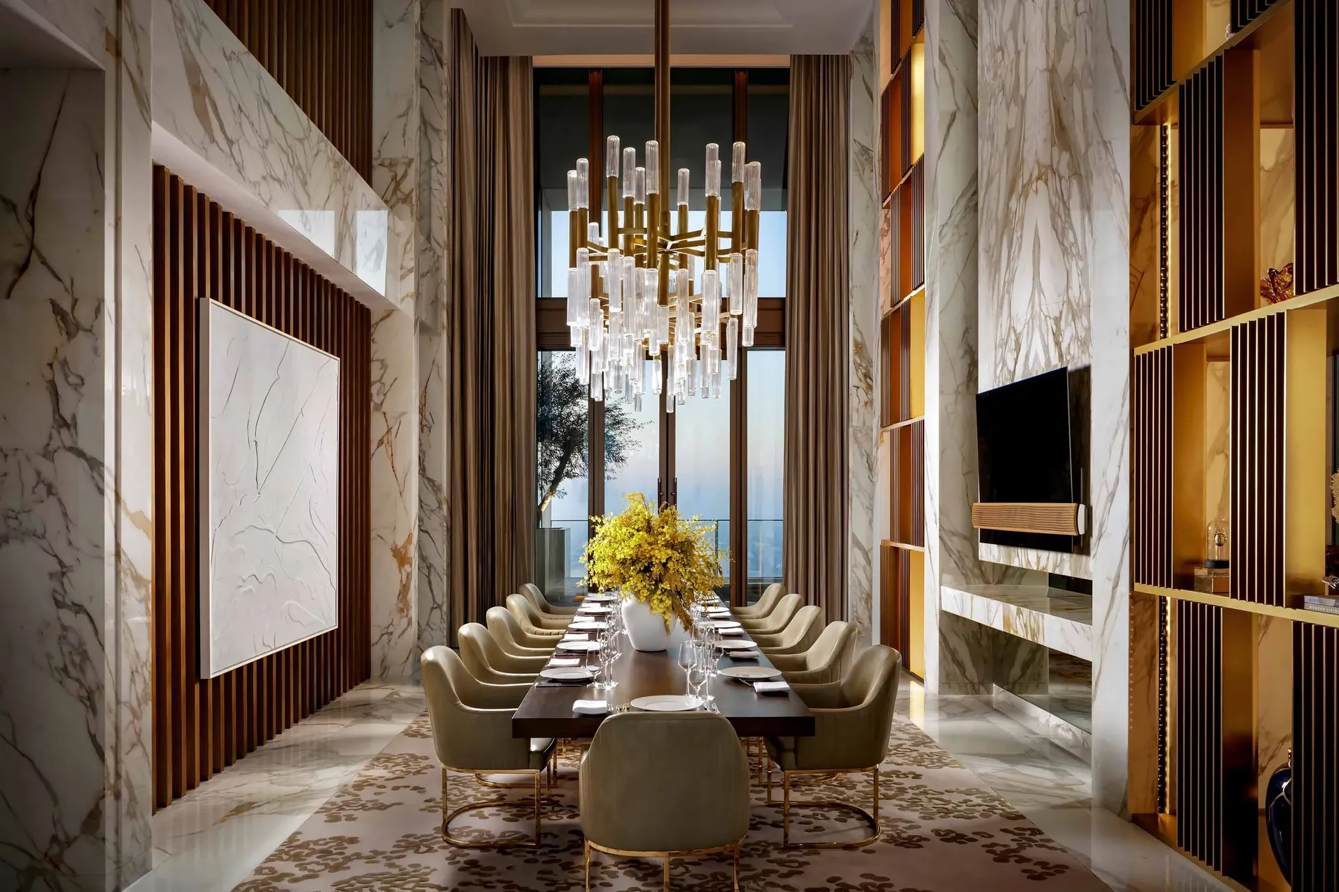 Atlantis The Royal Royal Mansion dining room