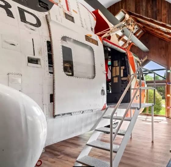 The restored 1968 helicopter cottage at Winvian Farm