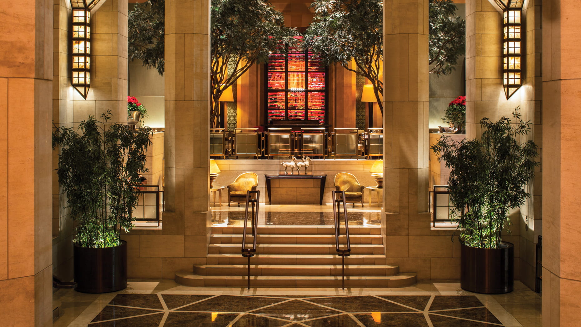 Lobby at Four Seasons Hotel New York