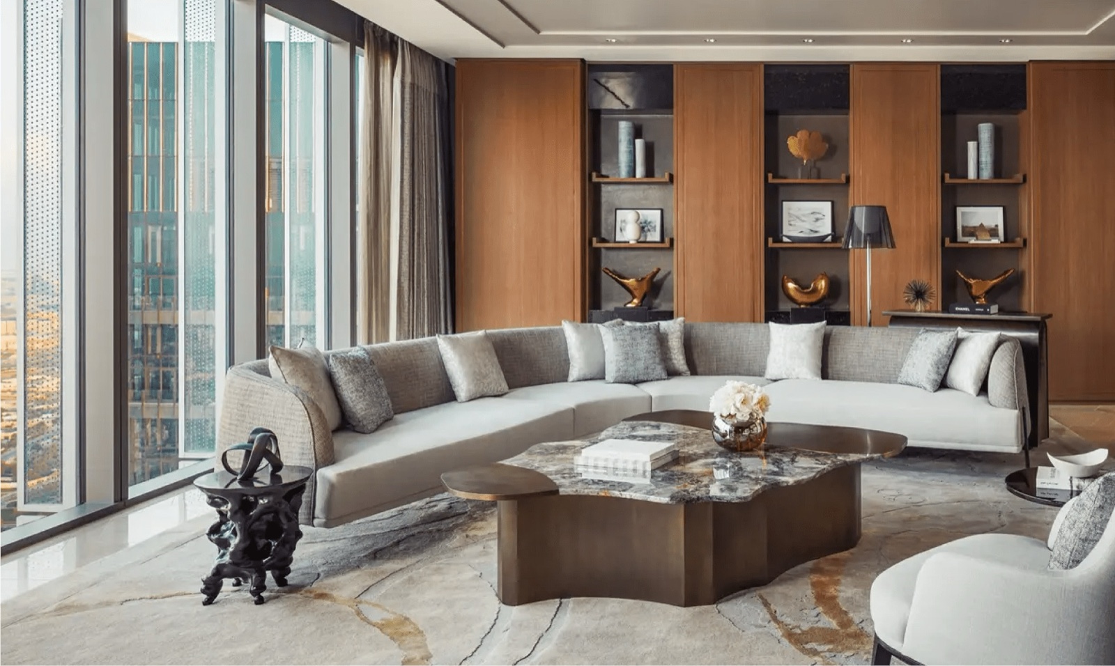 A signature suite at One&Only One Za'abeel