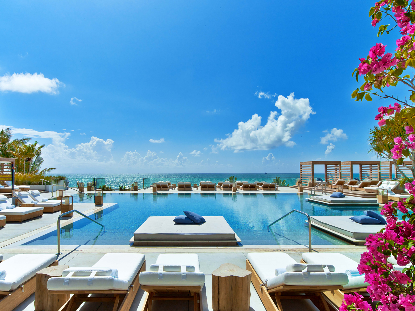 1 Hotel South Beach pool view